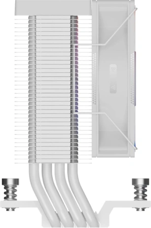 Устройство охлаждения(кулер) PcCooler R400 ARGB Soc-AM5/AM4/1200/1700/1851 белый 4-pin 18-30dB Al+Cu 180W Ret (R400-WHAWYX-US)