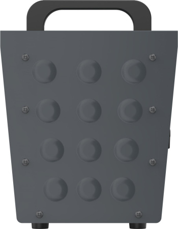 Тепловая пушка электрическая Royal Clima HEAT BOX RHB-C3 2000Вт черный/красный