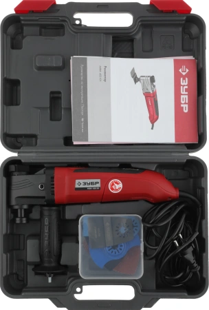 Многофункциональный инструмент Зубр МФИ-400 КН 400Вт красный/черный