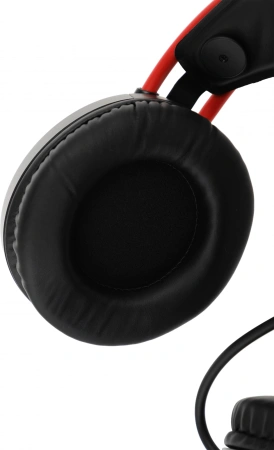 Наушники с микрофоном A4Tech Bloody G200S черный/красный 2м мониторные USB оголовье (G200S USB/ BLACK +RED)