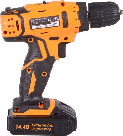 Дрель-шуруповерт Вихрь ДА-14Л-2KА аккум. патрон:быстрозажимной (кейс в комплекте) (72/14/20)