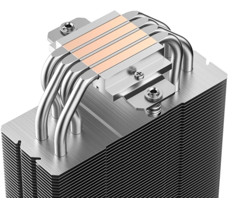 Устройство охлаждения(кулер) ID-Cooling SE-214-XT DF ARGB Soc-AM5/AM4/1200/1700/1851 черный 4-pin 31.5dB Al+Cu 180W 560gr Ret