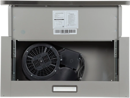 Вытяжка встраиваемая Lex Hubble 600 нержавеющая сталь управление: кнопочное (1 мотор)