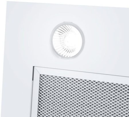 Вытяжка встраиваемая Maunfeld Crosby Singl 5028 белый управление: кнопочное (1 мотор)