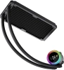 Система водяного охлаждения Bloody BD-LC240ARGB2 ARGB Soc-AM5/AM4/1200/1700/1851 черный 4-pin 22-35dB Al+Cu LCD 260W 1100gr Ret (BD-LC240ARGB2-BK)