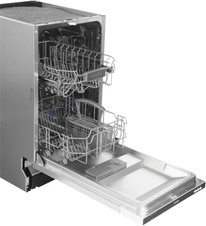 Посудомоечная машина встраив. Hyundai HBD 441 2100Вт узкая серебристый/белый