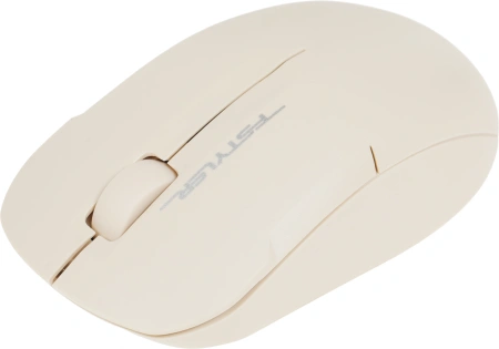 Клавиатура + мышь A4Tech Fstyler FG2200 Air2 клав:бежевый мышь:бежевый USB беспроводная slim (FG2200