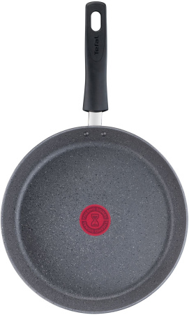 Сковорода блинная Tefal Natural Force G2663872 круглая 25см покрытие: Mineralia+ non-stick ручка несъемная (без крышки) серый (2100118459)