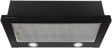 Вытяжка встраиваемая Maunfeld VS Light Glass 60 черный/стекло черное управление: кулисные переключатели (1 мотор)