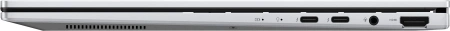 Ноутбук Asus Zenbook 14 OLED UX3405MA-QD988 Core Ultra 5 125H 16Gb SSD512Gb Intel Arc 14" OLED FHD+ (1920x1200) noOS silver WiFi BT Cam Bag (90NB11R2-M01SN0)