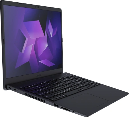 Ноутбук Kvadra Nau LE15T Core i5 1235U 8Gb SSD256Gb Intel UHD Graphics 15.6" FHD (1920x1080) noOS dk.grey WiFi BT Cam (Y22L02P01101R_3A98DE)