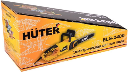 Электрическая цепная пила Huter ELS-2400 2400Вт дл.шины:18" (45cm) (70/10/2)