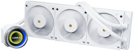 Устройство охлаждения(кулер) Lian-Li GA II Trinity 360 White Al+Cu LED Ret