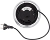 Чайник электрический Rondell 1002-RE-01 1.7л. 2200Вт черный корпус: металл (RDE-1002)