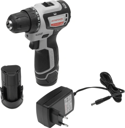 Дрель-шуруповерт Интерскол ДА-10/12В аккум. патрон:быстрозажимной (кейс в комплекте) (687.2.2.70)