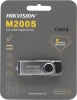 Флеш Диск Hikvision 128GB M200S HS-USB-M200S/128G/U3 USB3.0 серебристый/черный