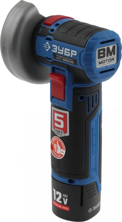 Углошлифовальная машина Зубр Профессионал AB-76-22 20000об/мин рез.шпин.:M5 d=76мм