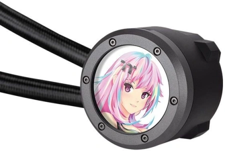 Система водяного охлаждения Thermaltake TH280 V2 Ultra EX ARGB Soc-AM5/AM4/1200/1700/1851 черный 4-pin 30.7dB Al+Cu LCD Ret (CL-W416-PL14SW-A)