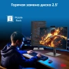 Моноблок IRU 23ID 23.8" Full HD i3 12100/8Gb/SSD256Gb UHDG 730/noOS/черный 1920x1080