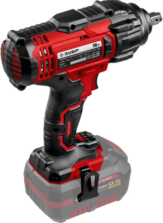 Гайковерт Зубр ГУЛ-410 аккум. патрон:квад.1/2"