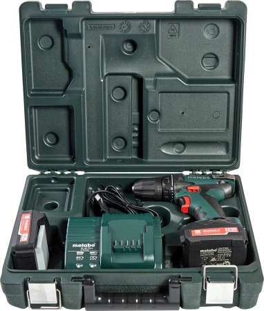 Дрель-шуруповерт Metabo BS 14.4 аккум. патрон:быстрозажимной (кейс в комплекте) (602206550)