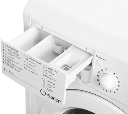 Стиральная машина Indesit EcoTime IWSD 6105 (CIS).L класс: A загр.фронтальная макс.:6кг белый