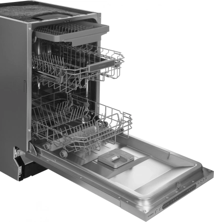 Посудомоечная машина встраив. Hyundai HBD 478 2100Вт узкая серебристый