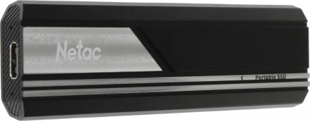 Накопитель SSD Netac USB-C 1TB NT01ZX10-001T-32BK ZX10 1.8" черный