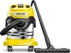 Строительный пылесос Karcher WD 4 P S V-20/5/22 1000Вт (уборка: сухая/сбор воды/выдув) желтый
