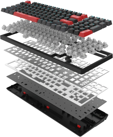 Клавиатура A4Tech Bloody AT98 механическая черный/красный USB for gamer LED (AT98)