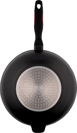 Сковорода ВОК (WOK) Rondell Perfect RDA-1563 круглая 28см покрытие: Xylan Plus ручка несъемная (без крышки) черный