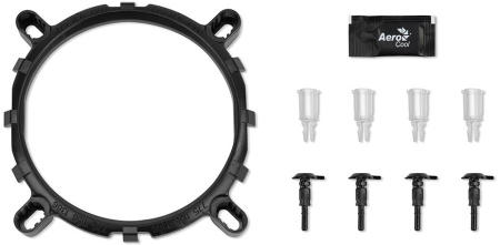 Устройство охлаждения(кулер) Aerocool Rave 3 ARGB Soc-AM5/AM4/1151/1200/1700 4-pin 18-27dB Al 125W 5