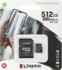 Флеш карта microSDXC 512Gb Kingston SDCS2/512GB Canvas Select Plus + adapter