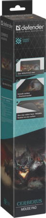 Коврик для мыши Defender Cerberus XXL рисунок/черный 400x355x3мм (50556)