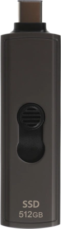 Накопитель SSD Transcend USB-C 512GB TS512GESD330C серый USB 3.1 type C