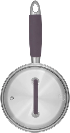 Ковш Rondell Akzent RDS-1386 1.3л. d=16см (с крышкой) стальной