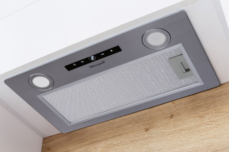 Вытяжка встраиваемая Weissgauff BOX 1200 IX нержавеющая сталь управление: сенсорное (1 мотор)