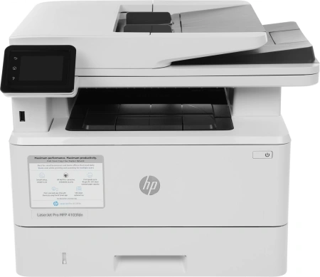 МФУ лазерный HP LaserJet Pro 4103fdn (2Z628A) A4 Duplex Net белый