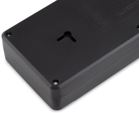 Сетевой фильтр Ippon BK-8-EU-5-16-B 5м (8 розеток) черный (коробка)