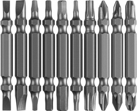 Набор бит Зубр 26089-H10 (10пред.) для шуруповертов
