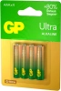 Батарея GP Ultra Alkaline 24AUA21-2CRSBC4 AAA (4шт) блистер