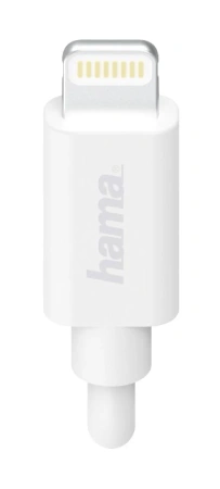 Автомобильное зар./устр. Hama H-183291 1A для Apple кабель Apple Lightning белый (00183291)