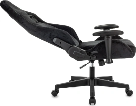 Кресло игровое Zombie Ghost Fabric черный Light-20 крестов. пластик