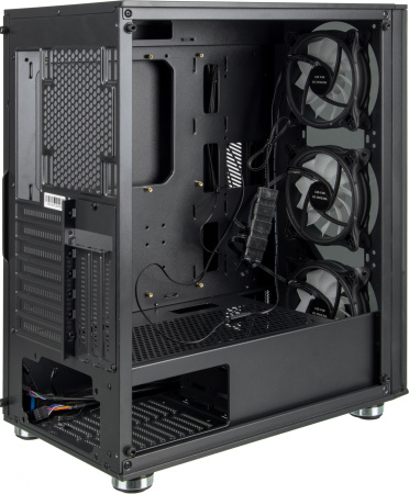 Корпус Formula V-LINE 7713 черный без БП ATX 3x120mm 6x140mm 2xUSB2.0 1xUSB3.0 audio bott PSU