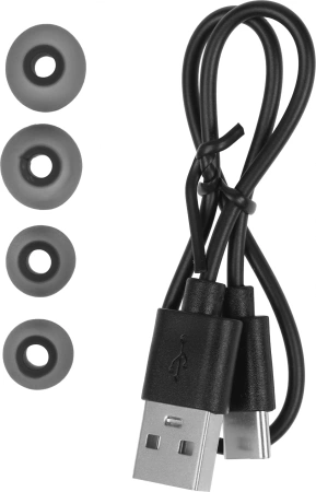 Гарнитура вкладыши Hoco ES64 черный беспроводные bluetooth