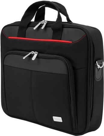 Сумка для ноутбука 15.6" Digma HC-212 черный/красный полиэстер (HC212BKR)