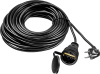 Удлинитель силовой Stayer 55028-20 3x1.5кв.мм 1розет. 20м ПВС без катушки черный