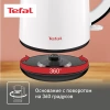 Чайник электрический Tefal KO260130 1.7л. 2150Вт белый/черный (корпус: пластик)