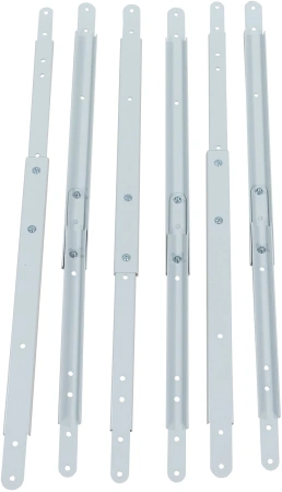 Стойка двухрамная NTSS (NTSS-2POR24U/600-1000) 24U 550ммx1000мм 600кг серый