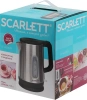Чайник электрический Scarlett SC-EK21S23 1.7л. 2200Вт серебристый/черный корпус: металл